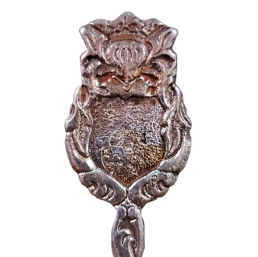 Collectable Big Buck Silver-Tone  Souvenir Deer Spoon 4.5